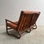 Animal Skin Vintage Bamboo and Leather Sofa, 1970s For Sale - Image 7 of 15