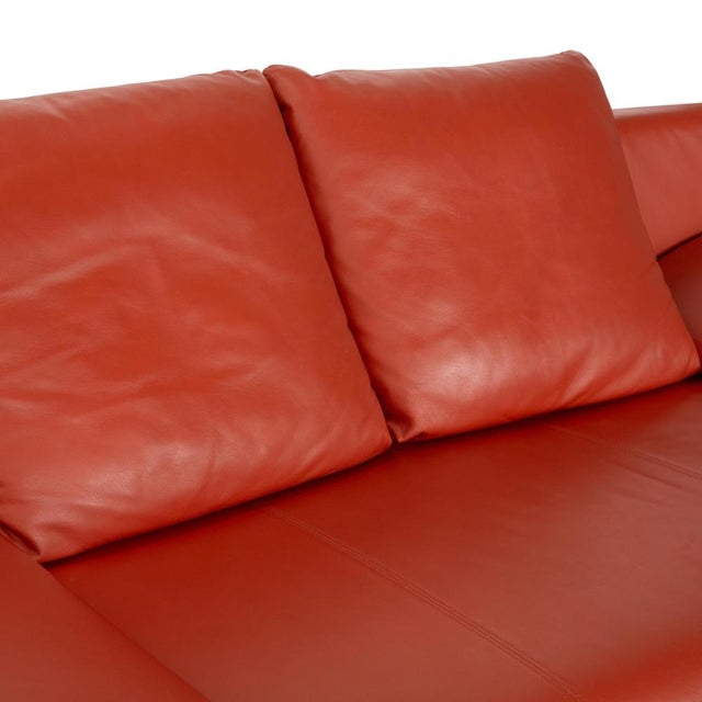 1600 Two-Seater Sofa in Leather from Rolf Benz For Sale - Image 6 of 17