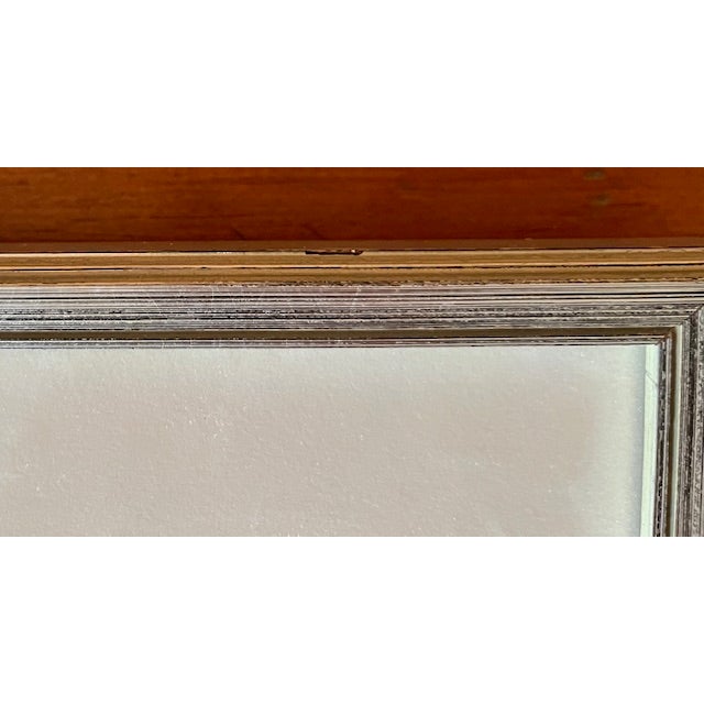 Small Framed and Matted Botanic Lithograph Print of Malva Sylvestris/Mallow From 'The Illustrated Botany' 1846-1847 For Sale In Philadelphia - Image 6 of 6