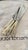Vintage Dinner Knives, 1847 Rogers Bros, Korea Knives, Silverplate Shell Pattern 4 Pcs For Sale In San Diego - Image 6 of 7
