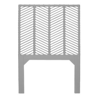 Liam Headboard Twin - Light Gray For Sale