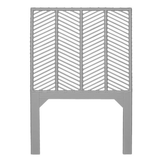 Liam Headboard Twin - Light Gray For Sale