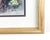 Beautiful framed work of art with double matting and glass protection. Solid oak frame and ready to display.