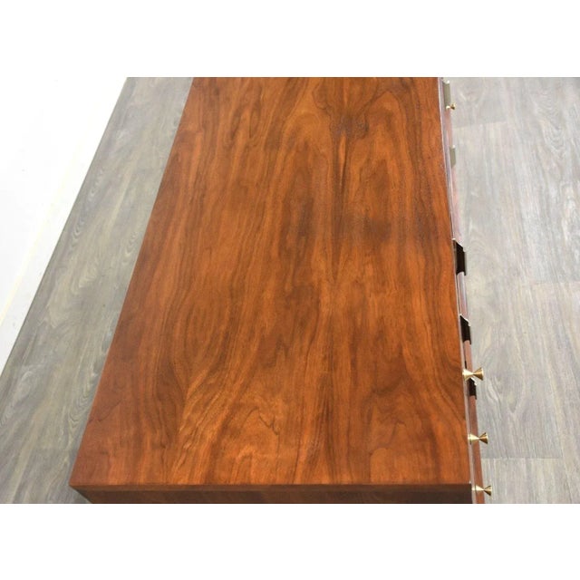 1960s 1960s Refinished Walnut Mid Century Dresser For Sale - Image 5 of 10