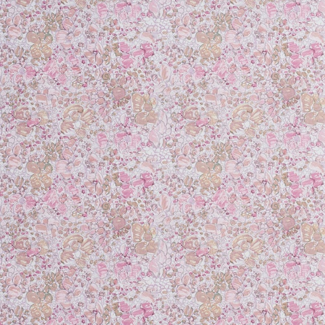 Tea Time Dusty Pink Wallpaper For Sale