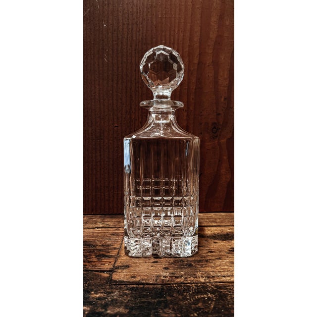 Mid-Century Modern Mid 20th Century Tiffany & Co Crystal Decanter With Stopper For Sale - Image 3 of 13