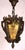 Brass Glass Single Light Chandelier, 1950s, in Very Good conditions. Designed 1950 to 1959 I have official proof of...