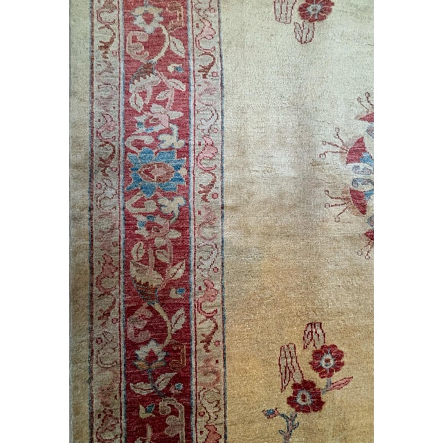 Persian Zeigler Sultanabad Rug , 5'8" X 7'3" For Sale - Image 3 of 5