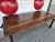 1980s Rustic Solid Wood Dining Table For Sale - Image 10 of 18