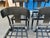 Modern Mid-Century Style Klismos Patio Dining Chairs - 8 For Sale - Image 12 of 16