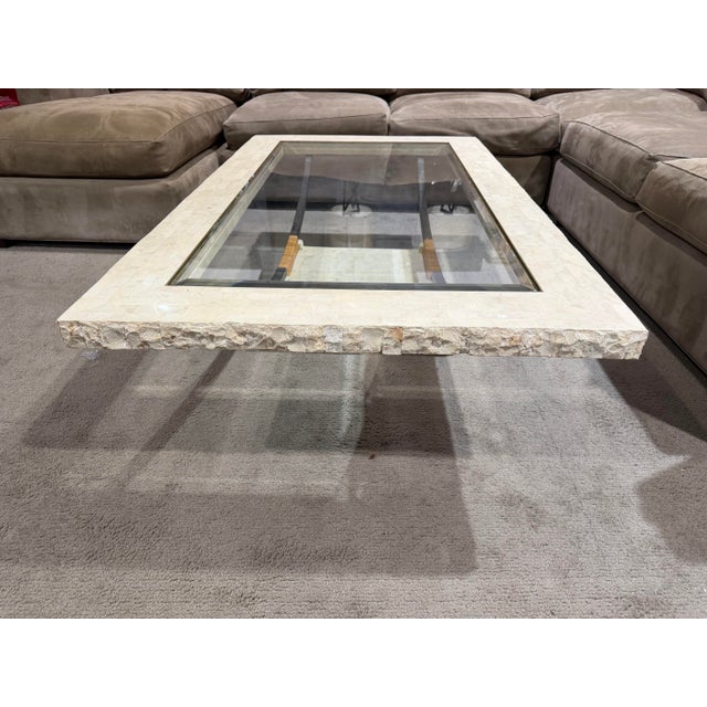 A striking example of late 20th-century Postmodern design, this Casa Bique coffee table showcases the brand’s signature...