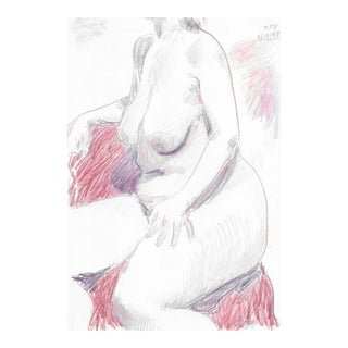 1997 Seated Female Nude by James Bone For Sale