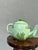 Green Vintage Seymour Mann Majolica Hand-Painted Toucan Bird Teapot — Tropical Hollywood Regency For Sale - Image 8 of 10