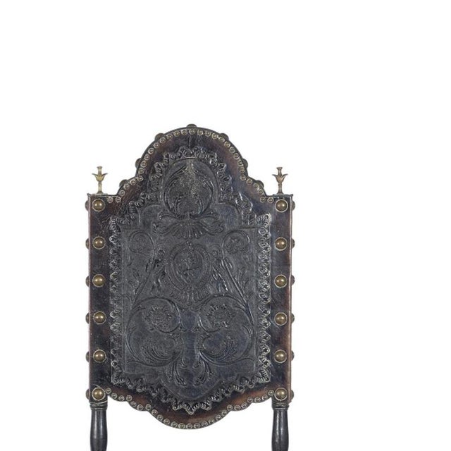 Portuguese Chestnut Wood Chairs, 19th Century, Set of 2 For Sale - Image 4 of 6