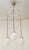Metal Art Nouveau Glasss Chandelier, 1890s For Sale - Image 7 of 9