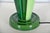 Large Postmodern Green Ceramic Table Lamp attributed to Francois Chatain, 1980s For Sale - Image 12 of 18