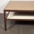 Wood Mid-Century Modern Tile, Lacquered Linen & Walnut Cocktail Table by Gordon Martz For Sale - Image 7 of 11