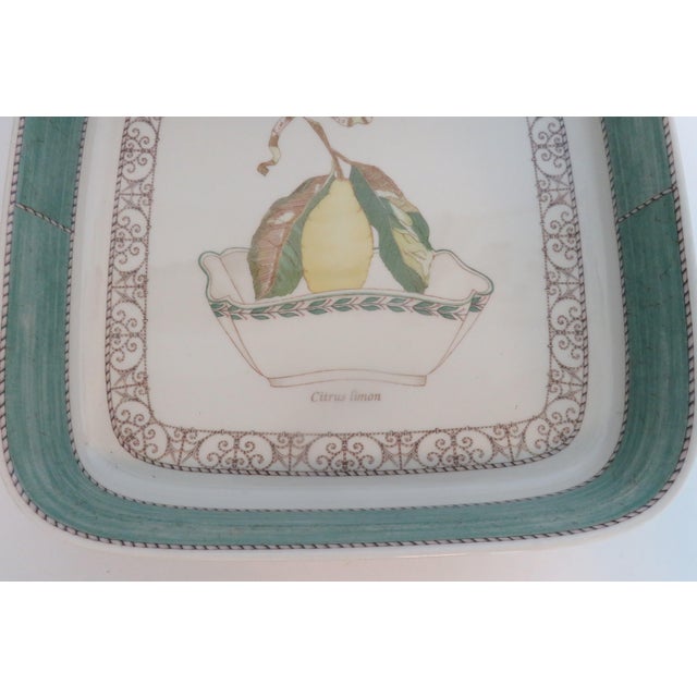 1990s 1997 Vintage Sarah's Garden by Wedgwood Oven Dish Euc Hard to Find For Sale - Image 5 of 11