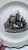 A Very Nice Antique English Liverpool Creamware Plate With Black Transfer Ship, Circa 1780's Made in England, circa...