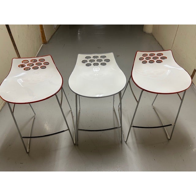 Contemporary Calligaris Jam Bar Stools (3) For Sale - Image 3 of 10