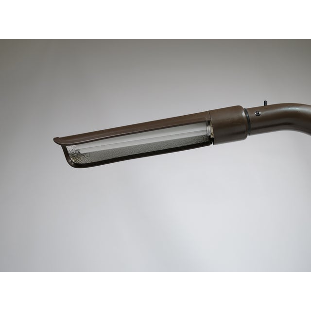 Brown Space Age Top Light Table Lamp from Philips, 1970s For Sale - Image 8 of 11