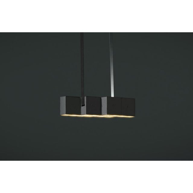 Brown Aluminium Champagne Painted Tsai Suspension Lamp by Mario Tsai for Cassina For Sale - Image 8 of 11