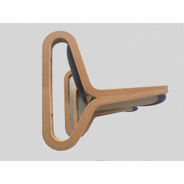 Magnus Olesen Wall Mounted Two Seat Bench by Rud Thygesen and Johnny Sørensen for Magnus Olesen, 1980s For Sale - Image 4 of 7