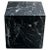 Large Decorative Paperweight Cube in Black Marquina Marble For Sale - Image 10 of 10