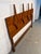 Mid-Century Modern Queen-Sized Sculptural Headboard in Walnut For Sale - Image 4 of 14