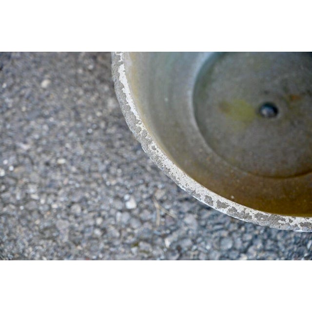 Brutalist Brutalist Concrete Flower Pot For Sale - Image 3 of 5