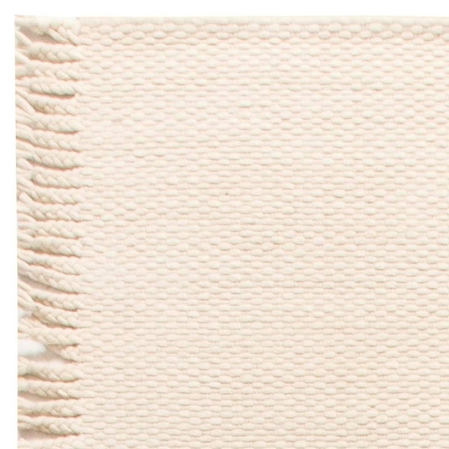 Early 21st Century High-Quality Modern Solid Beige Flat-Weave Wool Rug by Doris Leslie Blau For Sale - Image 5 of 8