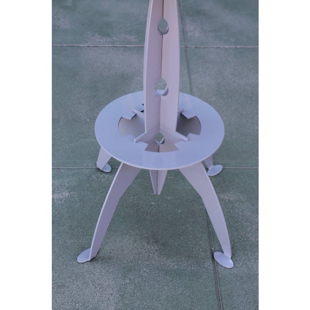 1980s Four Rocket Inspired Barstools For Sale - Image 5 of 10