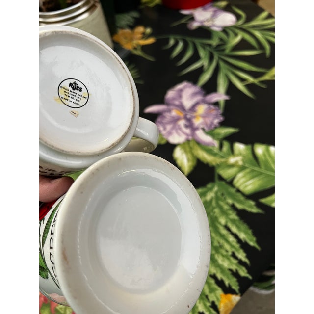 Up for consideration is a beautiful vintage pair of ceramic secretary mugs. These would look lovely in your home, and they...