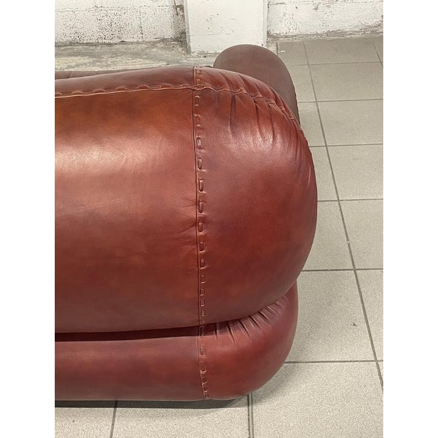 Animal Skin Sapporo 2-Seater Sofa attributed to Mobil Girgi, Italy, 1970s For Sale - Image 7 of 18