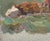 1960s Vintage Ukrainian Impressionist Oil Painting, Rural Landscape, 1960s 16-20 For Sale - Image 5 of 6
