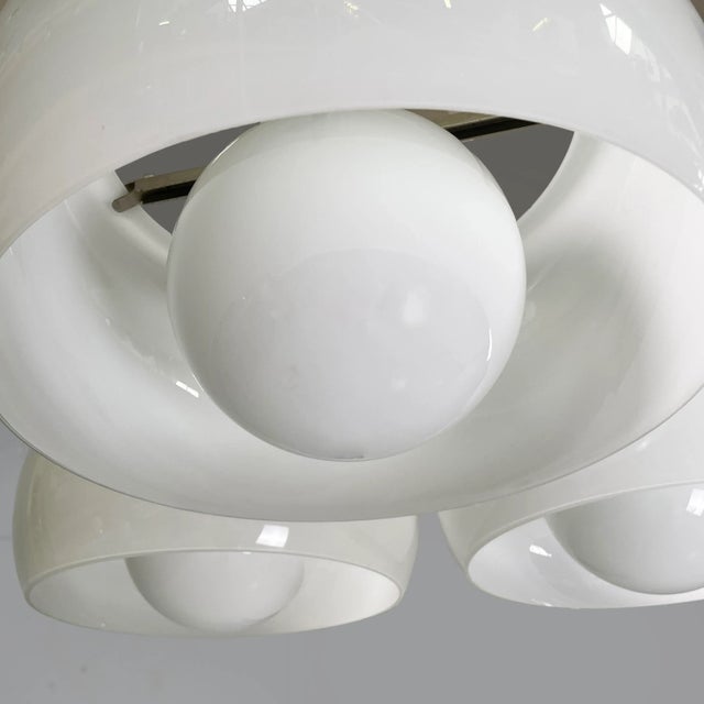 Metal Mid-Century Modern Italian Pendant by Vico Magistretti for Artemide, 1970s For Sale - Image 7 of 18