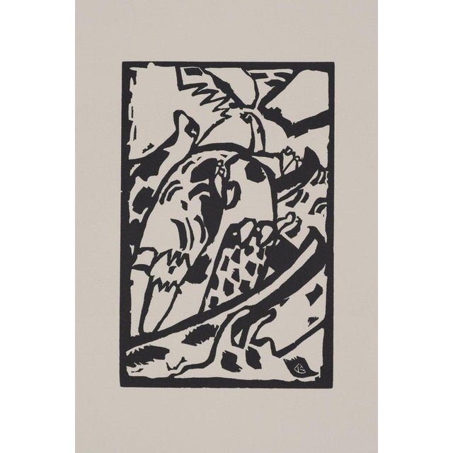 Wassily Kandinsky (1866-1944) Improvisation 7 Original woodcut Signed in the plate with the artist's monogram On Arches...
