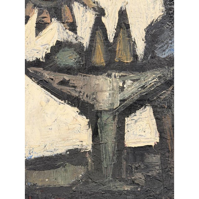 Alexander Povlovic Sachal, Still Life, 1963, Oil on Canvas, Framed For Sale - Image 6 of 10