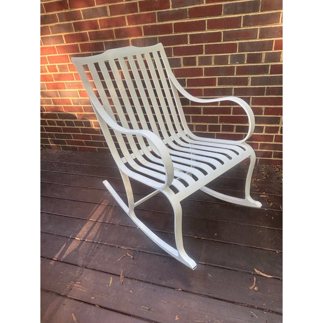 McKinnon and Harris McKinnon and Harris "McNeil" Rocking Chair For Sale - Image 4 of 10