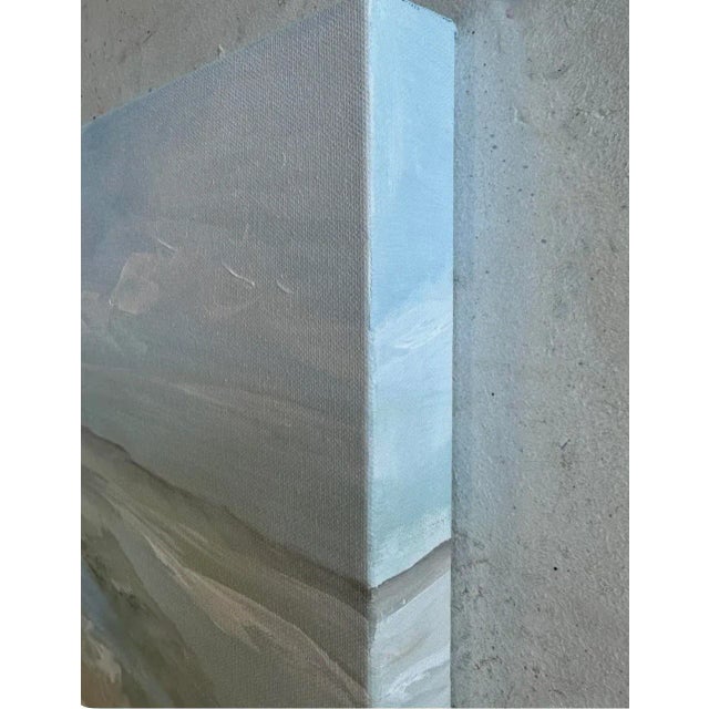 Contemporary 2025 Original Beach Diptych Pair of Acrylic Paintings For Sale - Image 3 of 3