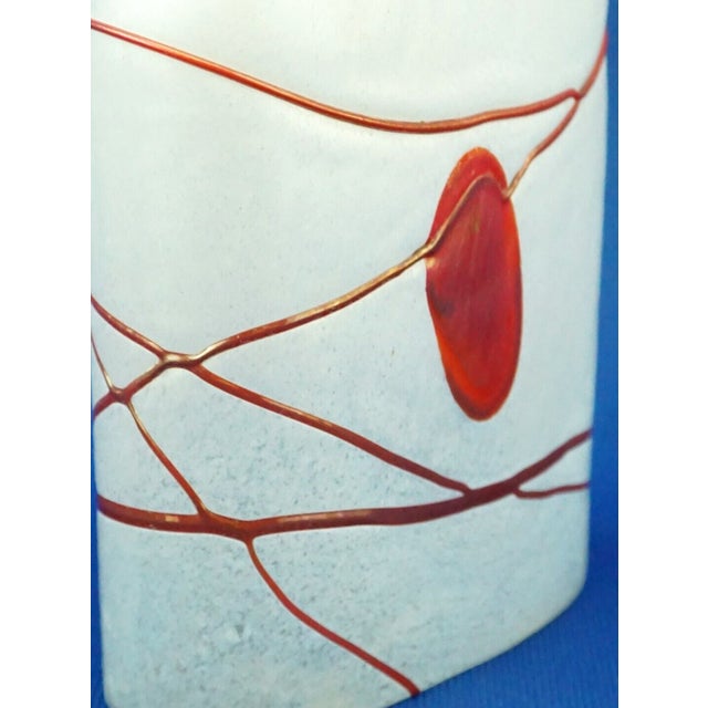 20th Century Scandinavian Glass Bottle Vase from Kosta Boda Bertil Vallien, Sweden, 1930s For Sale - Image 12 of 18