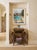 1980s Chinoiserie Tortoise Faux-Bamboo Side Table & Magazine Rack For Sale - Image 10 of 12