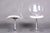 1960s Mid-Century Modern Chairs in Chromed Steel and Acrylic Glass, Czech, 1960s, Set of 2 For Sale - Image 5 of 9