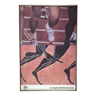 1984 John Baldessari Los Angeles Olympics Lithograph Poster For Sale