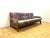 A stylish retro sofa produced in the second half of the 20th century, featuring a solid wooden frame, removable...