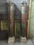 1920s Vintage Painted Carved Wall Mounted Teak Wood Columns- A Pair For Sale - Image 12 of 13