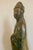 Pair of Vintage/Antique Ceramic Asian Scholar Figures on Pedestal Bases Set of 2 For Sale - Image 9 of 18