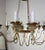 2020s Miamar Twelve-Light Wrought Iron Chandelier With Gilt Finish For Sale - Image 5 of 9