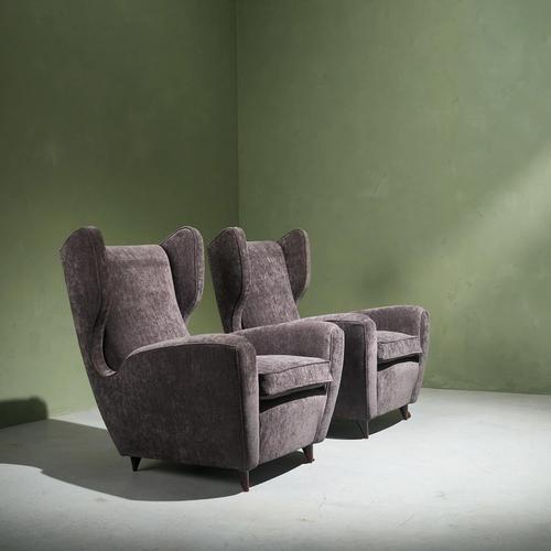 Lounge Chairs by Melchiorre Bega, Italy, 1950s, Set of 2 For Sale - Image 6 of 13