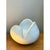 White Vintage White Ceramic Sculptural Bowl For Sale - Image 8 of 13
